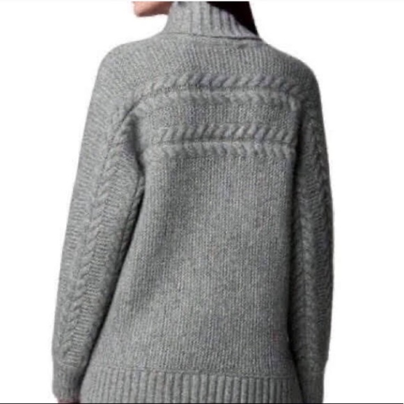 Simply Vera Vera Wong Chunky Gray Knitted Sweater - Picture 2 of 7